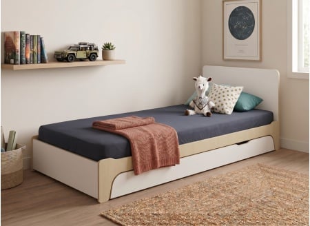 Letto per bambini 90x190 con testiera KALIX