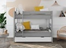 Lit superposé séparable 90x190 ANGEL Gris - 2
