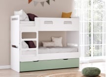 Lit superposé 90x190 LEVIS – Blanc Nateo Concept - 6