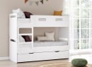 Lit superposé 90x190 LEVIS – Blanc Nateo Concept - 4