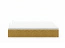 Lit coffre 160x200 en tissu grainé ALOE - Moutarde - 5