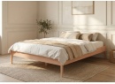 Lit en bois massif 140x190 CELESTE - Hêtre 1