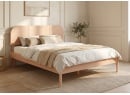 Lit avec tête de lit en bois massif CELESTE - Hêtre 1