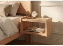 Table de chevet en bois massif CELESTE - Hêtre 1