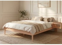 Lit en bois massif 160x200 CELESTE - Hêtre 6