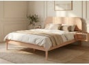 Lit avec tête de lit en bois massif CELESTE - Hêtre 9