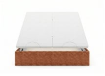 Lit coffre 160x200 ALOE - Terracotta 8