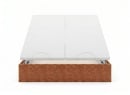 Lit coffre 160x200 ALOE - Terracotta 8