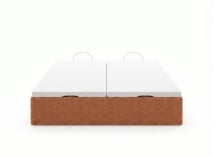 Lit coffre 160x200 ALOE - Terracotta 11