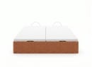 Lit coffre 160x200 ALOE - Terracotta 11
