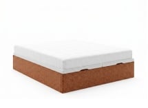 Lit coffre 160x200 ALOE - Terracotta 10