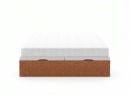 Lit coffre 140x200 ALOE - Terracotta 12