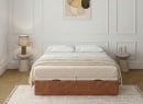 Lit coffre 140x200 ALOE - Terracotta 3