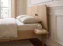 Lit double 140x190 + chevet BALI Chêne naturel - 3