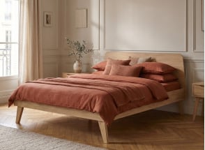 LOKI 160x200 Oak Double Bed