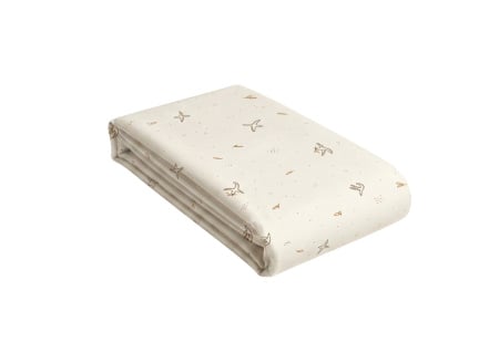 Drap housse 90x190 Coton Bio - L'envolée