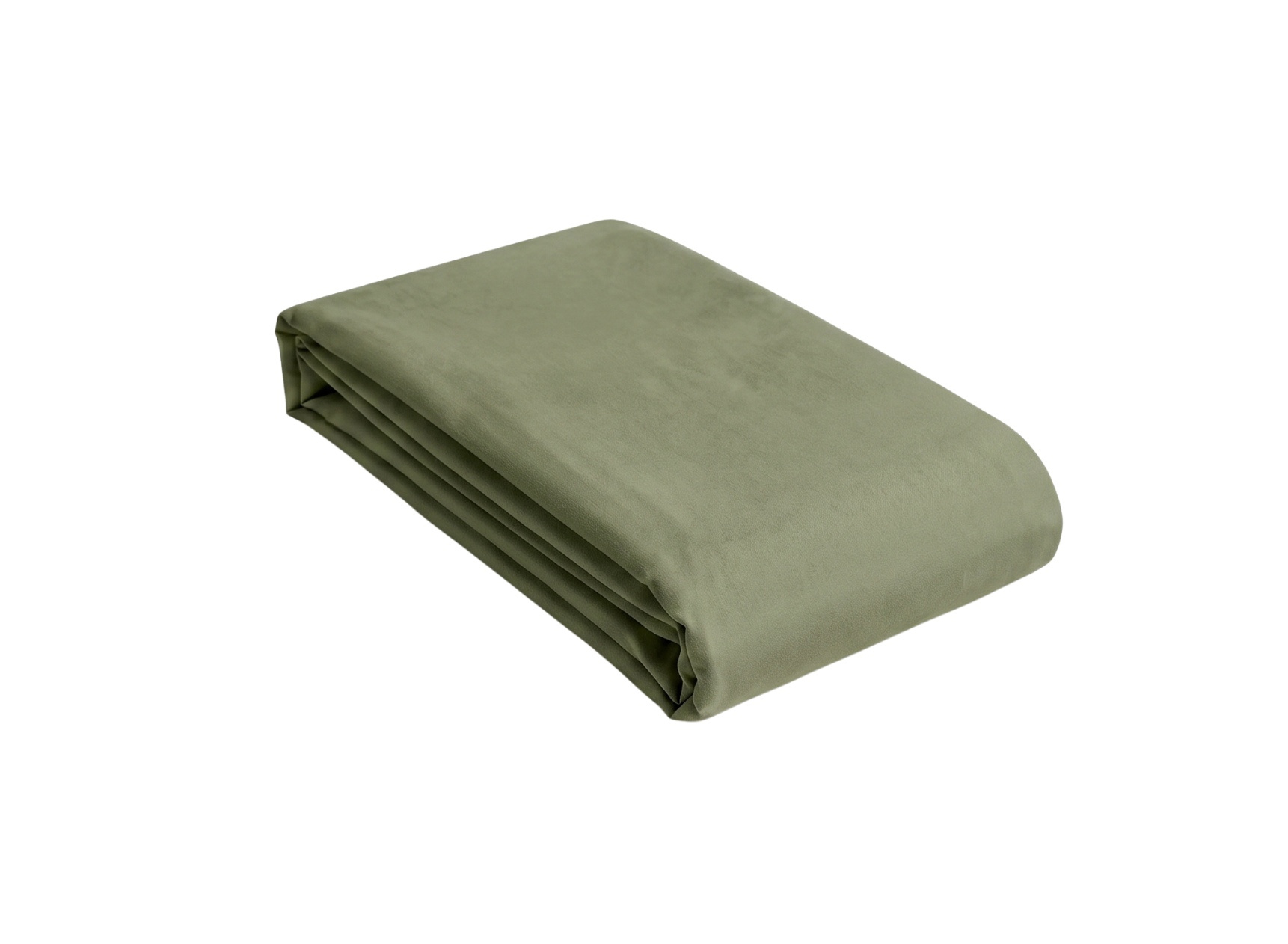 Drap housse 90x190 Satin de Coton bio - Cyprès