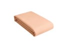 Drap housse 90x190 Satin de Coton bio - Peach