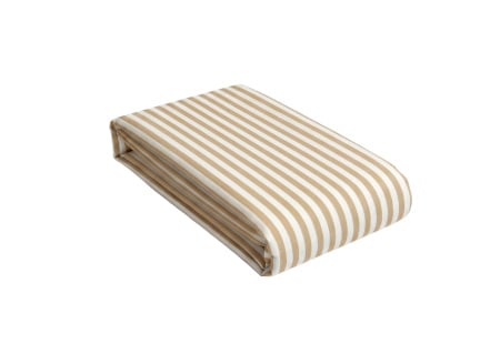 Drap housse 90x190 Percale de Coton Bio - Ambre