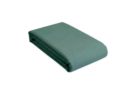 Drap housse 90x190 Coton Bio - Eucalyptus