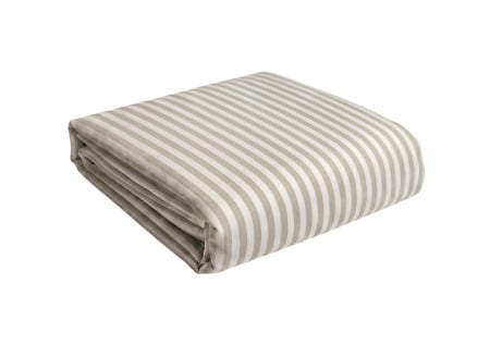 Drap housse 140x190 Percale de Coton Bio - Lin