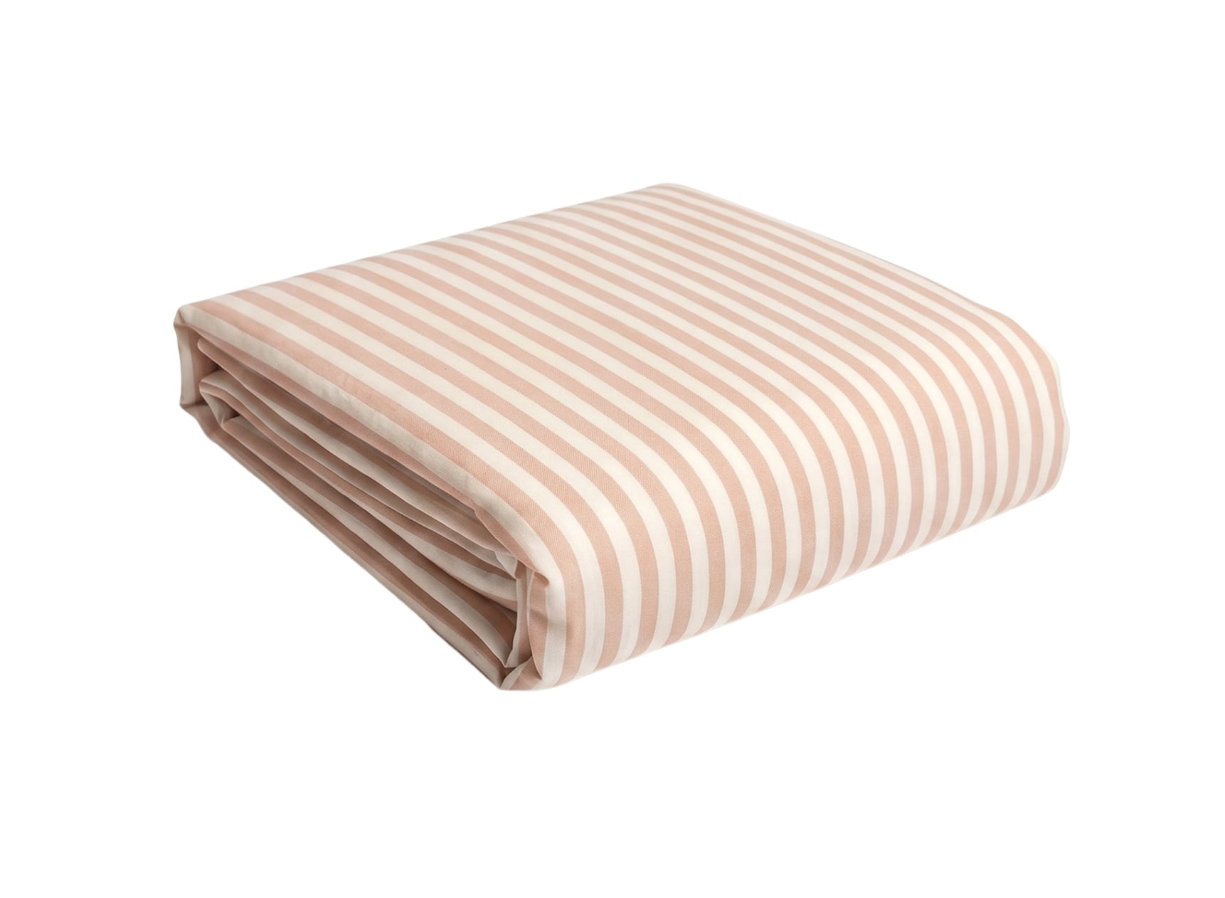 Drap housse 140x190 Percale de Coton Bio - Peach
