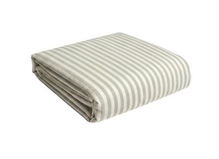 Drap housse 140x200 Percale de Coton Bio - Tilleul