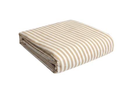 Drap housse 160x200 Percale de Coton Bio - Ambre