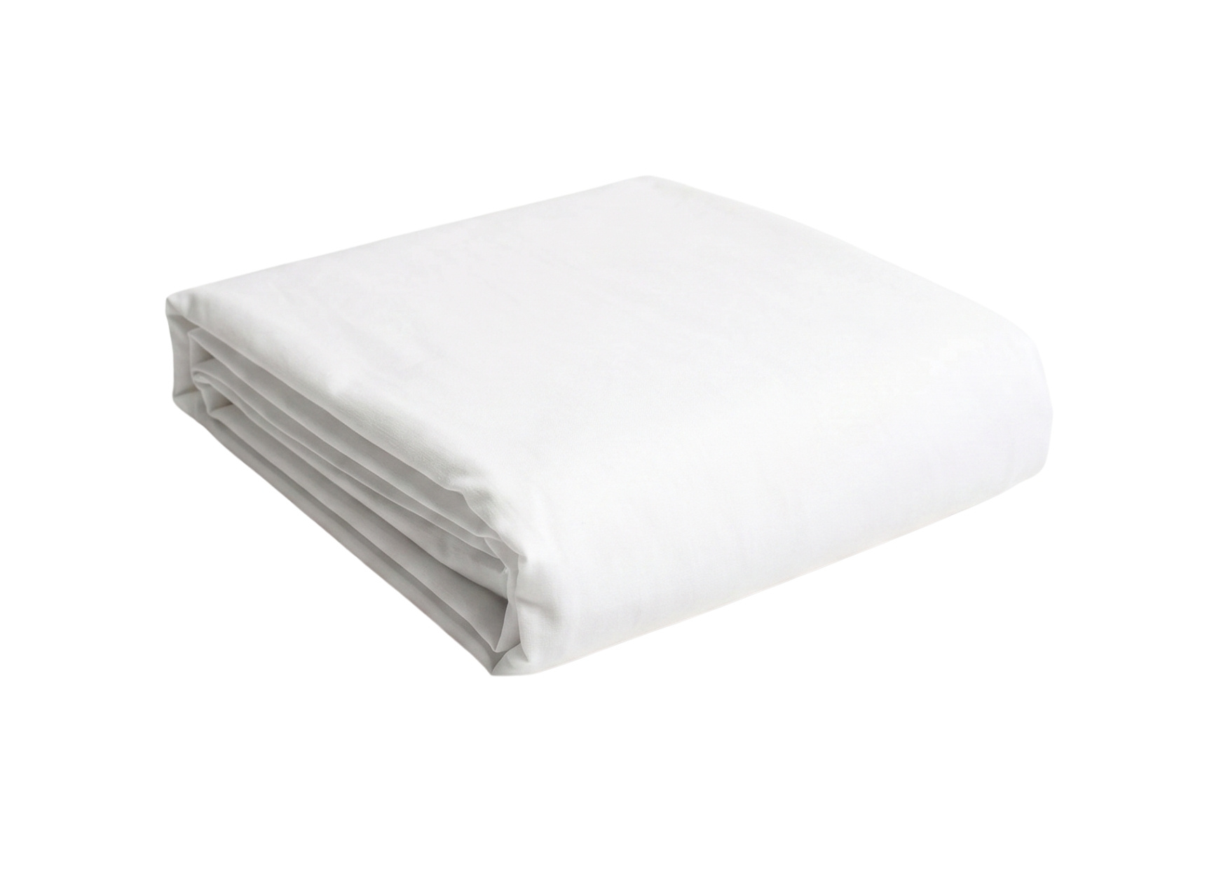 Drap housse 160x200 Coton Bio - Blanc