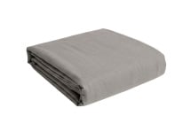 Drap housse 140x190 Coton Bio - Gris