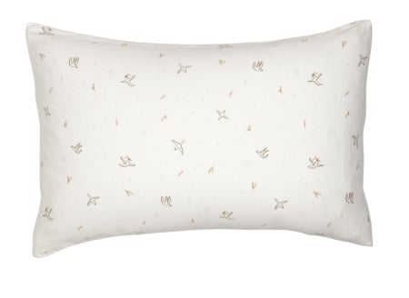 Taie d'oreiller 50x70 Coton Bio - L'envolée 1