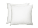 Lot de 2 taies d'oreiller Percale de Coton 120 fils - Blanc 1