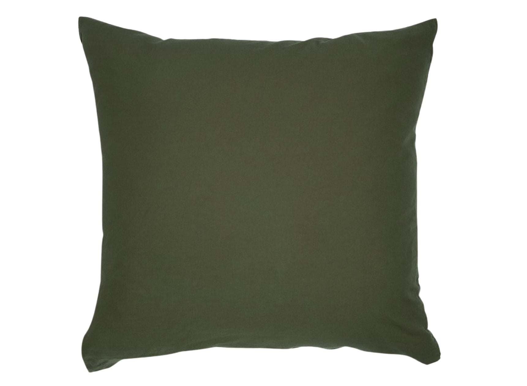 Taie d'oreiller 60x60 Satin de coton bio - Cyprès 1