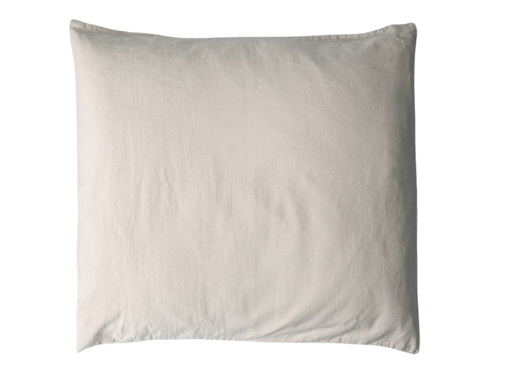Taie d'oreiller 60x60 Satin de coton bio - Lin 1