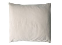 Taie d'oreiller 60x60 Satin de coton bio - Lin 1