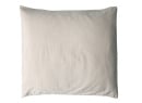 Taie d'oreiller 60x60 Satin de coton bio - Lin 1