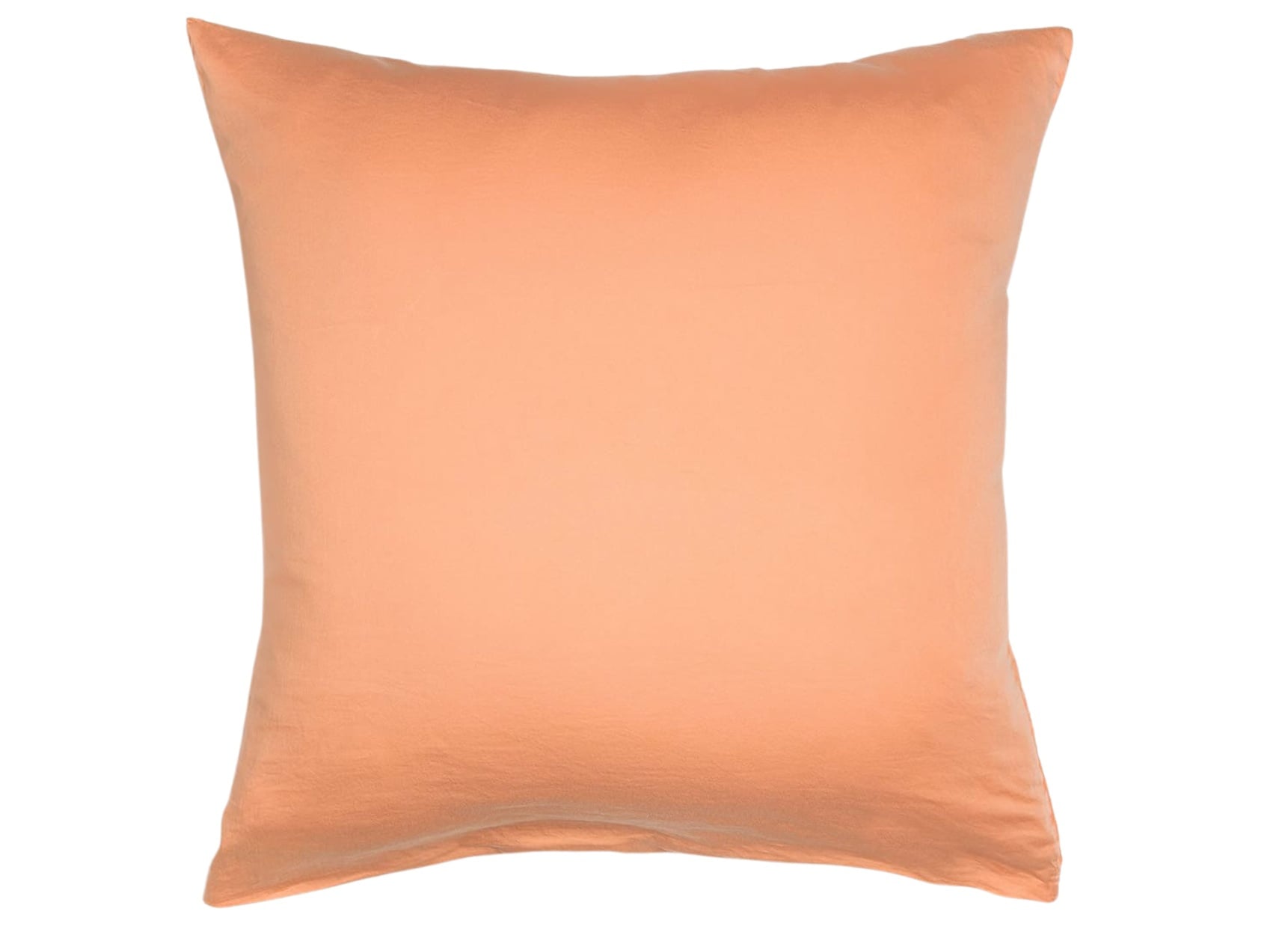 Taie d'oreiller 60x60 Satin de coton bio - Peach 1