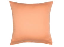 Taie d'oreiller 60x60 Satin de coton bio - Peach 1