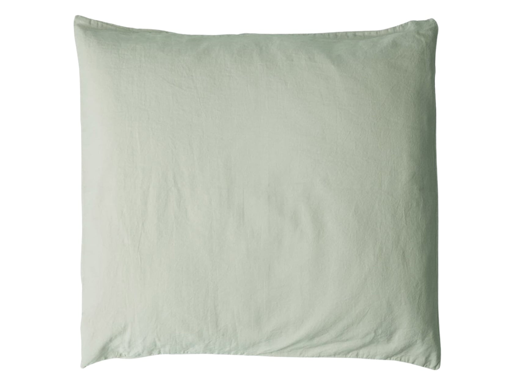 Taie d'oreiller 60x60 Satin de coton bio - Tilleul 1