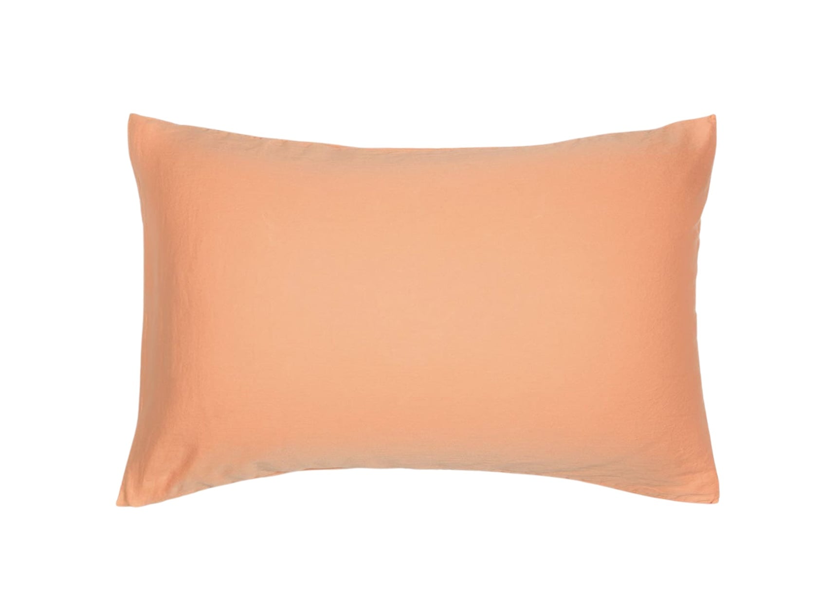 Taie d'oreiller 50x70 Satin de coton bio - Peach 1