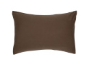 Taie d'oreiller 40x60 Satin de Coton bio - Brun
