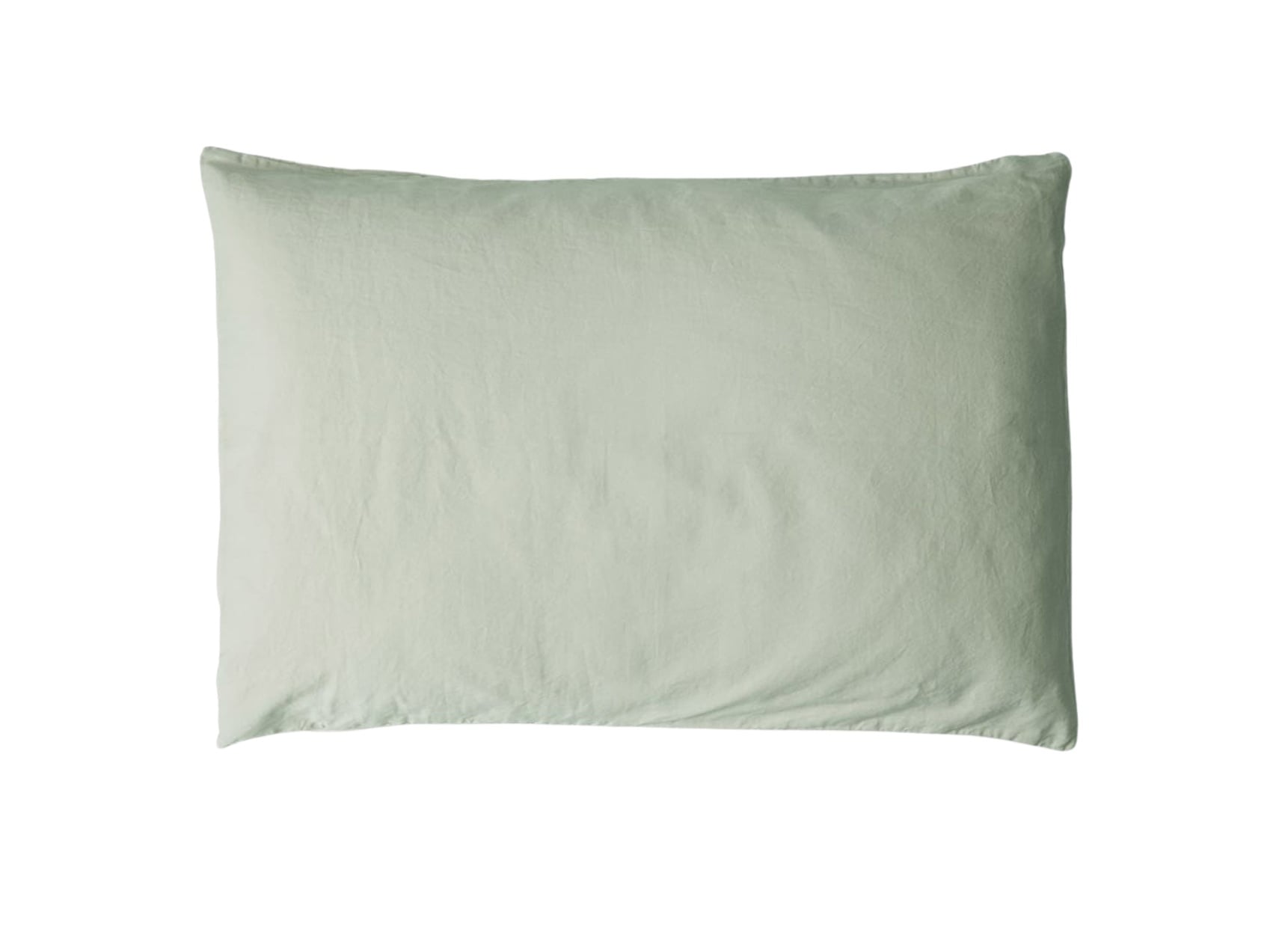 Taie d'oreiller 40x60 Satin de Coton bio - Tilleul