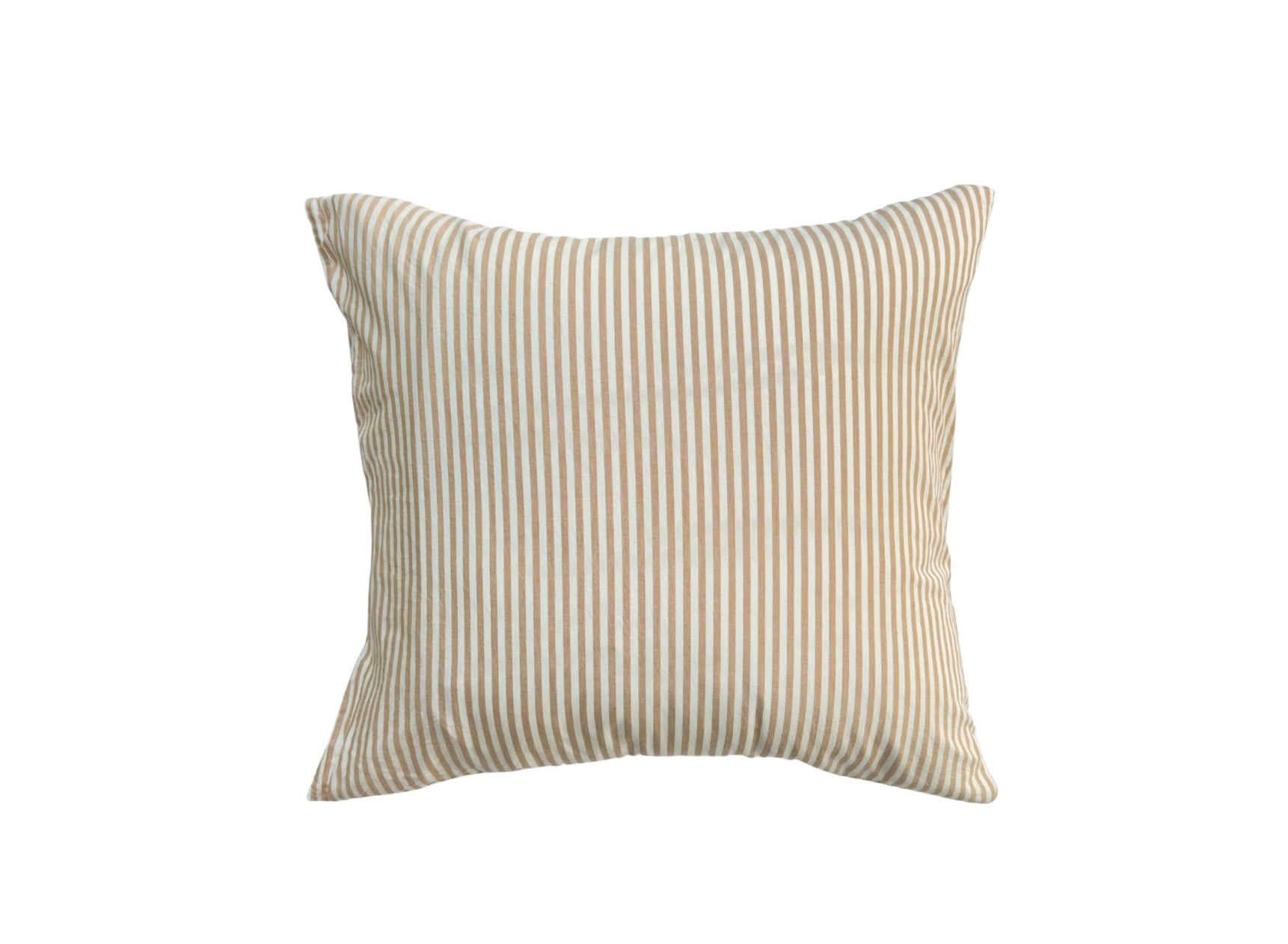 Taie d'oreiller 60x60 Percale de Coton Bio - Ambre 1