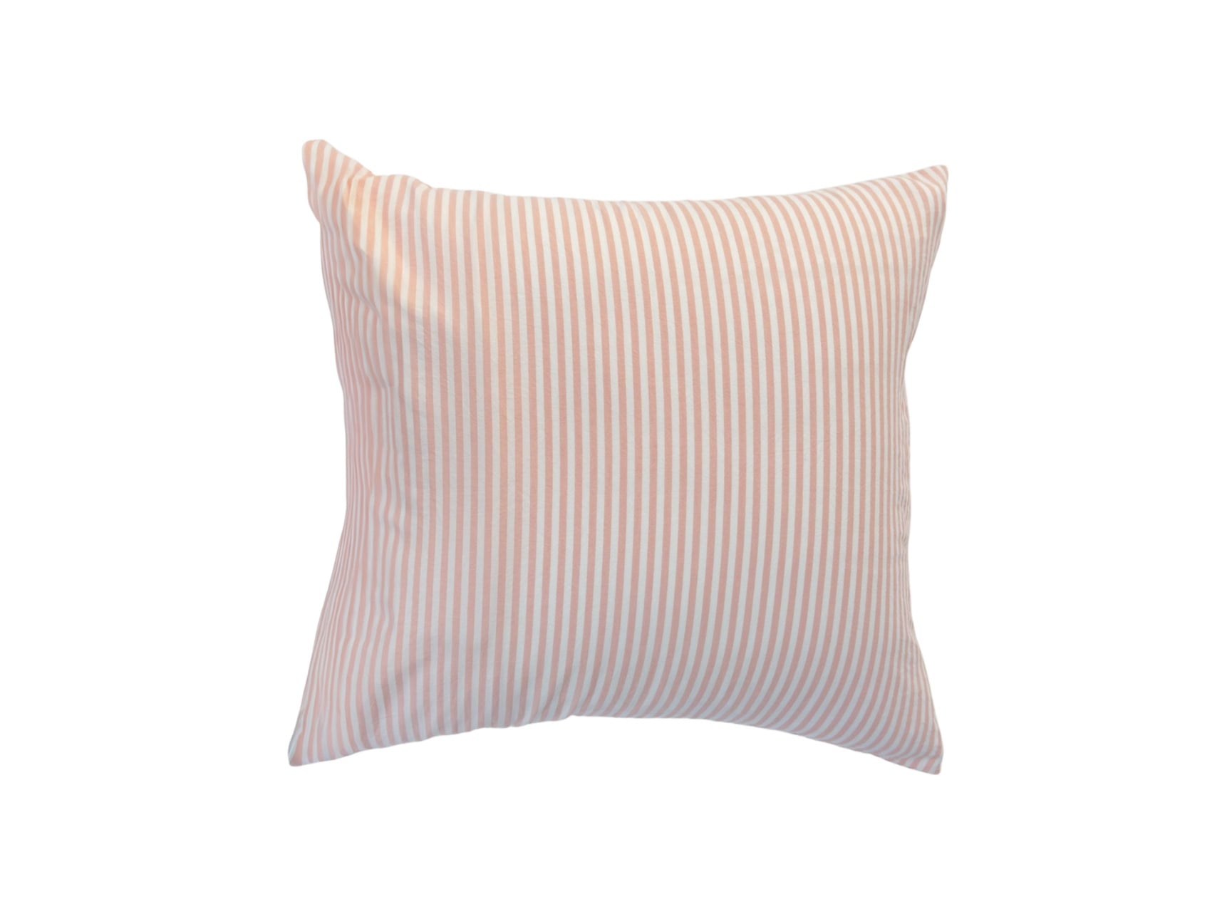 Taie d'oreiller 60x60 Percale de Coton Bio - Peach 1