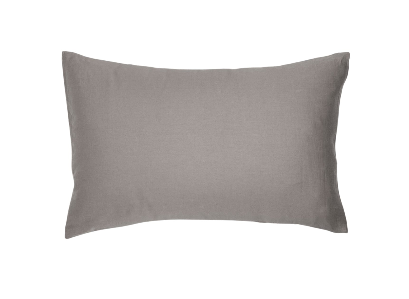 Taie d'oreiller 50x70 Coton Bio - Gris 1