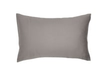 Taie d'oreiller 50x70 Coton Bio - Gris 1