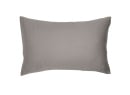 Taie d'oreiller 50x70 Coton Bio - Gris 1