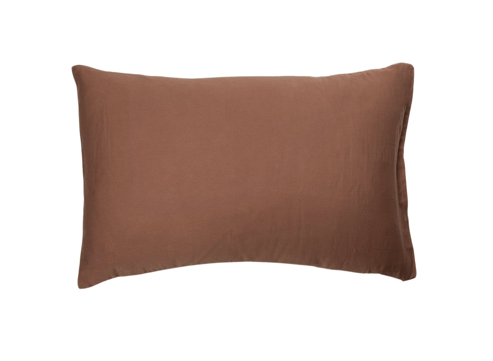 Taie d'oreiller 50x70 Coton Bio - Terracotta 1