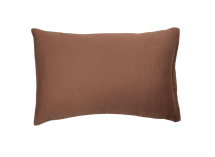 Taie d'oreiller 40x60 Coton Bio - Terracotta