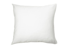 Taie d'oreiller 60x60 Coton Bio - Blanc